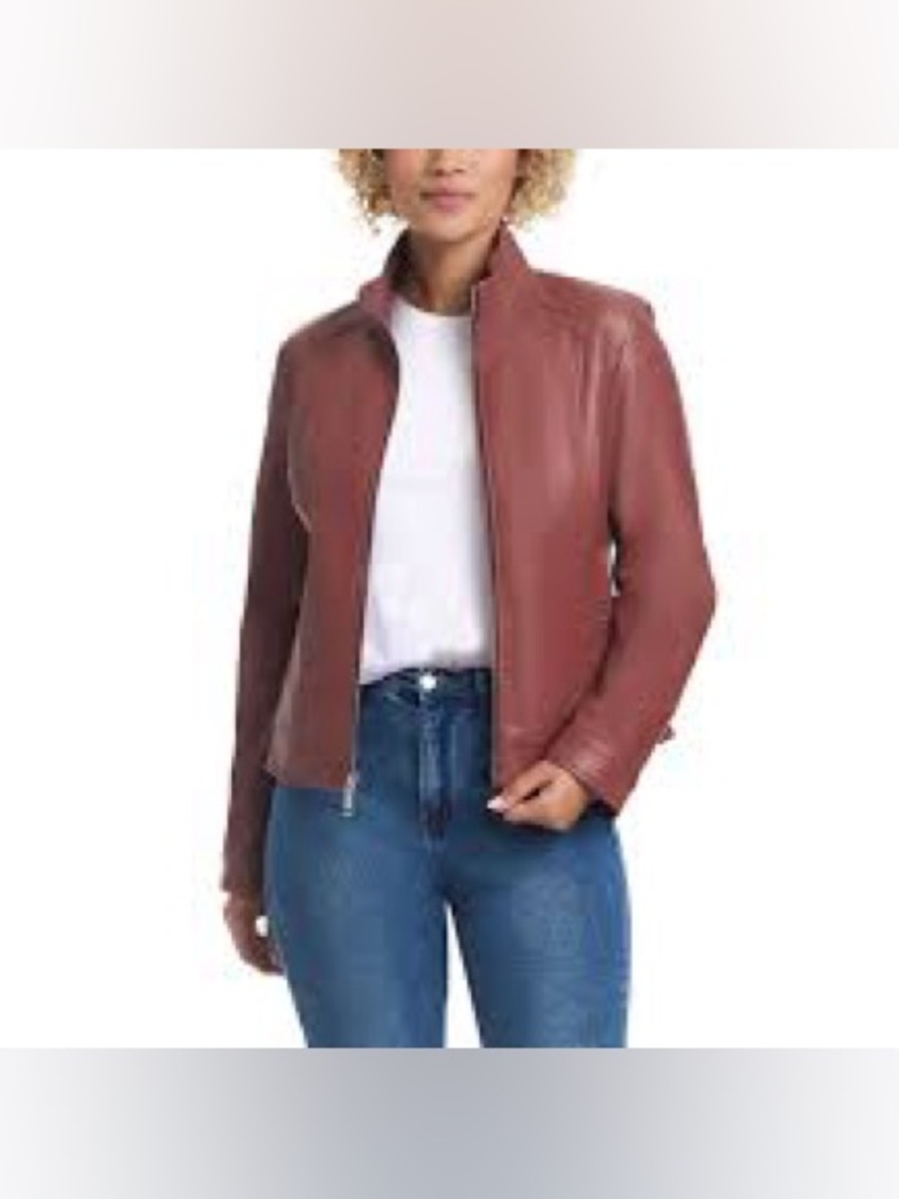 Vince Camuto Ladies' Faux Leather Jacket